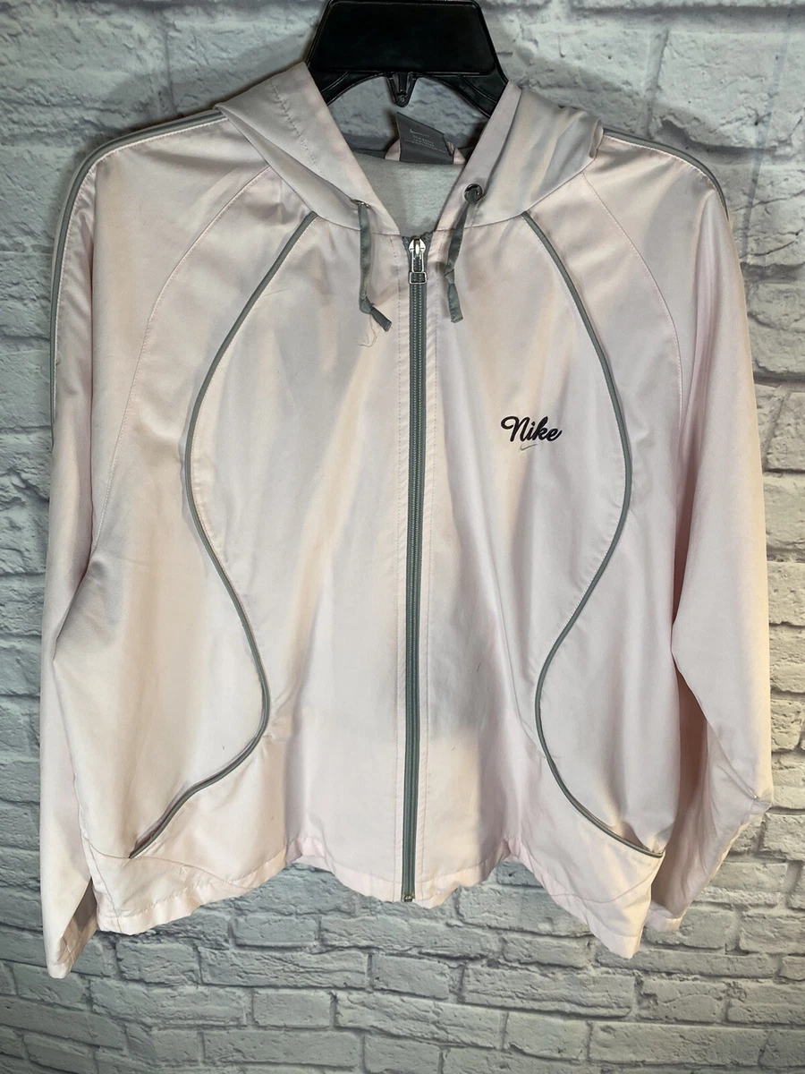 Light pink windbreaker nike hotsell