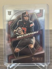 CJ Stroud Unstoppable Rookie - 2023 Panini Select Draft Picks Football