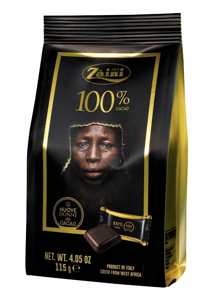 Zaini Premium Extra Dark Chocolate Bars With 100% Cocoa