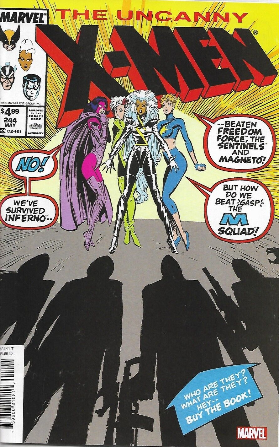 UNCANNY X-MEN #244 FACSIMILE (2024) - New Bagged (S)
