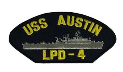 US Navy USS AUSTIN LPD-4 PATCH - Veteran Owned Business