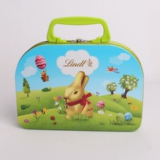 Lindt Blechkoffer Ostern (ohne Inhalt) 21,5 x 15 cm wie neu