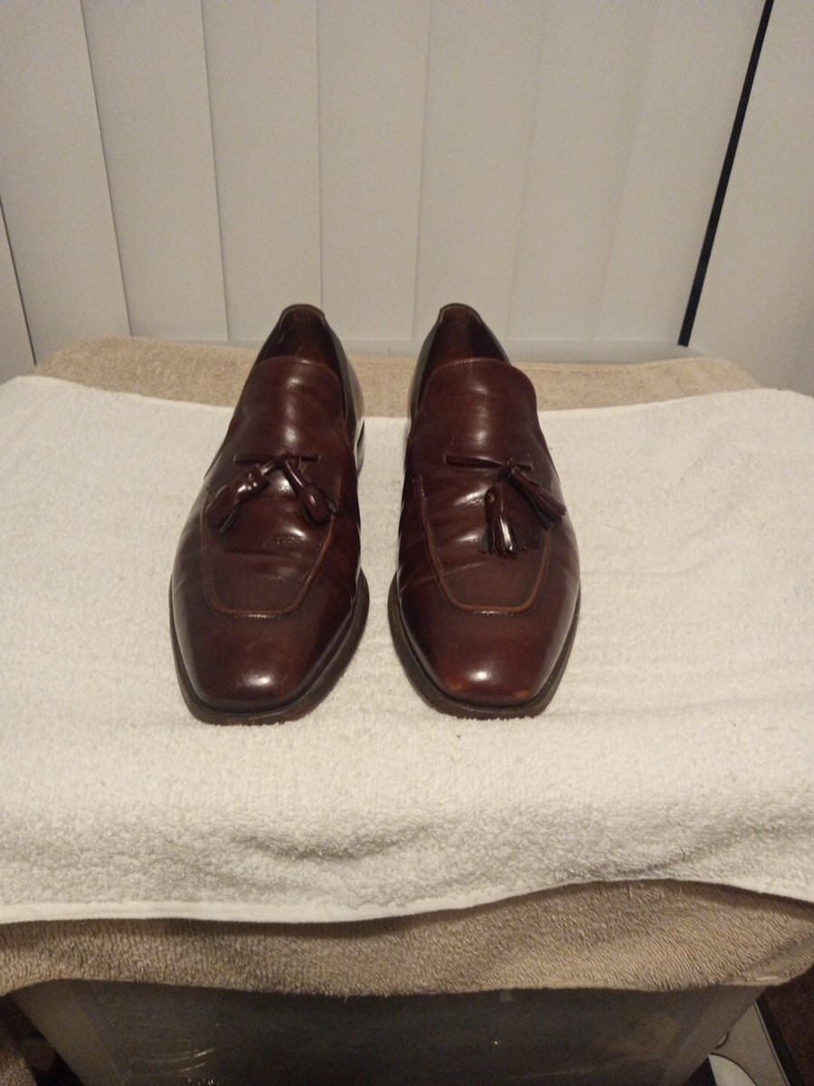 Johnston & Murphy Vintage Crown Aristocraft Brown Tassels Johnston & Murphy Vintage Crown Aristocraft Brown Tassels