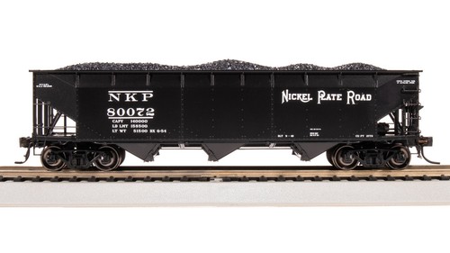 Tolva triple Broadway Limited 7375 escala HO NKP AAR 70 toneladas (paquete de 4) | Zustand: New