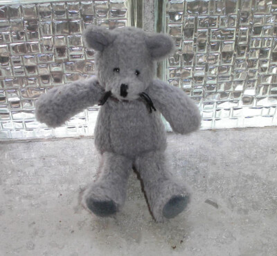 Die Spiegelburg Maus Teddy Museum Collection grau 20 cm