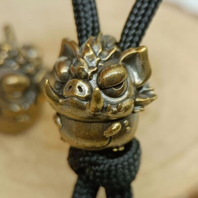 Brass Knife Beads Samurai EDC Knife Bead Paracord UK