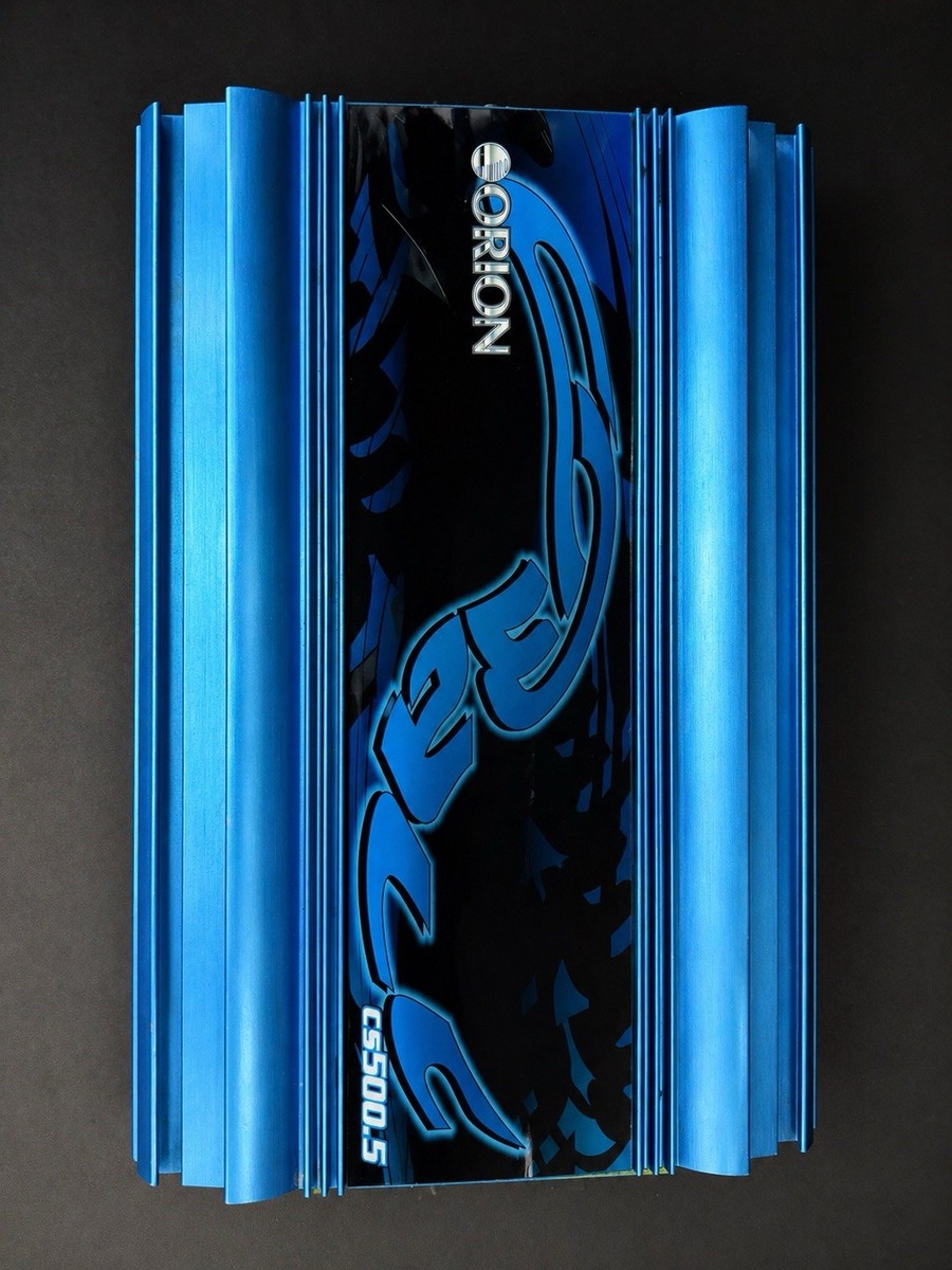 Orion CS5500.5 5-Channel Car Audio Amplifier Blue Model CS5500.5 