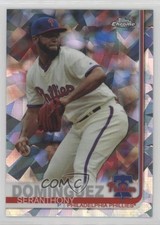 2019 Topps Chrome Sapphire Edition Seranthony Dominguez #127 dt9