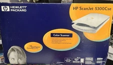 HP Scanjet Flatbed 5300 Color Scanner Copy Fax Email Network New Open Box