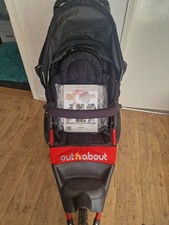 Out N About Jogging Buggy Off-Road v4 with raincover 