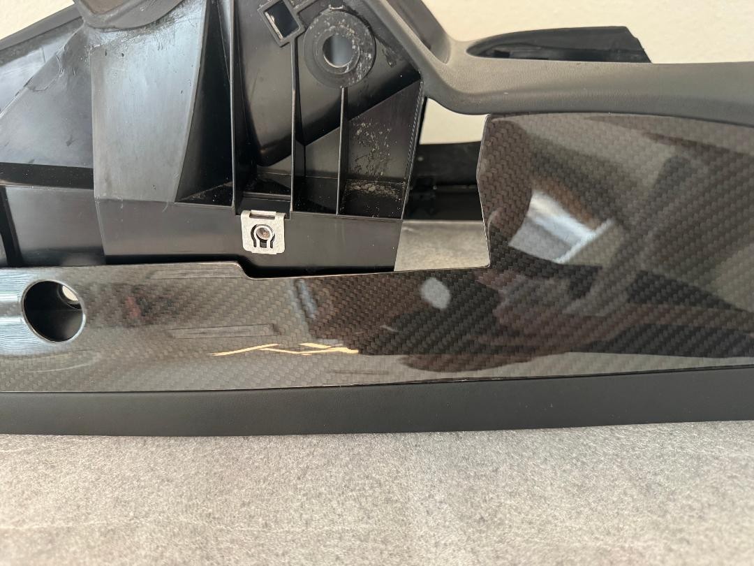 Audi R8 2008-2012 Center console trim panel P/N 423863241