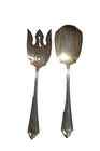 Plymouth Gorham Sterling Silver 2 pc salad set Antique