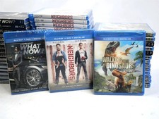 Lot of 49 Mixed Genre Blu-Ray digital DVD - NEW