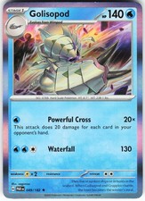 Golisopod 049/182 Pokemon SV04: Paradox Rift Holo Rare NM