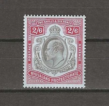 NYASALAND 1908/11 SG 78a MNH 