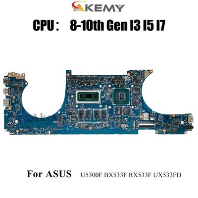 UX533FD Motherboard For ASUS RX533F BX533F UX533FN U5300F Mainboard W/CPU