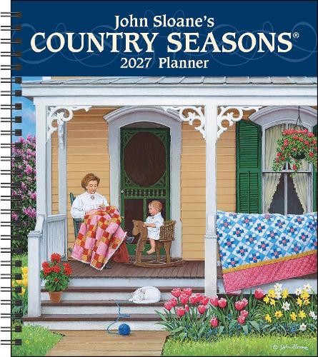 John Sloane's Country Seasons® 12-Month 2027 Monthly/Weekly Planner Calendar - Image 3