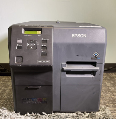 EPSON TM-C7500G COLORWORKS LABEL PRINTER - (FOR PARTS)
