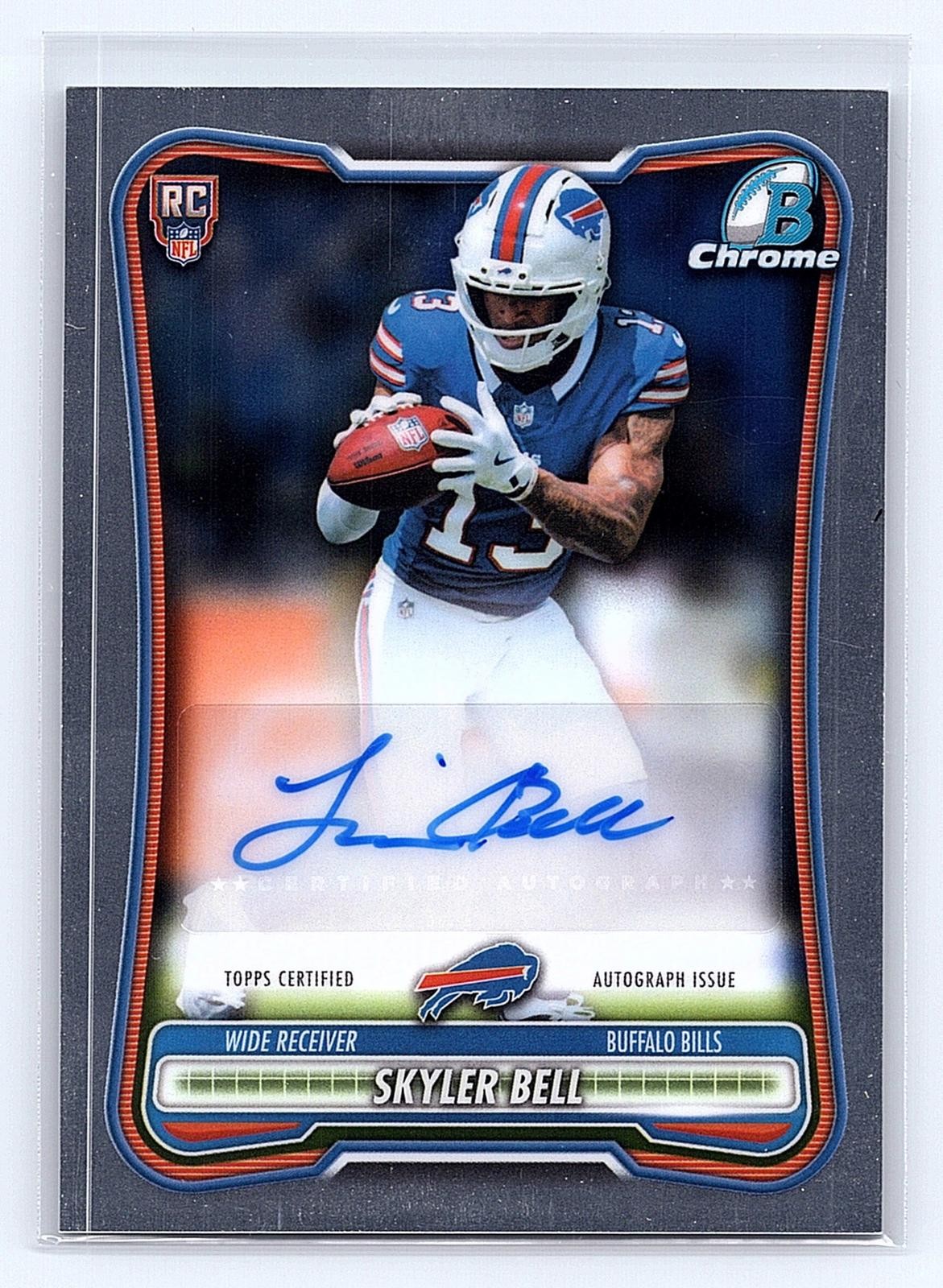 2026 Bowman #BCRA-SB Skyler Bell Chrome Rookie Autographs