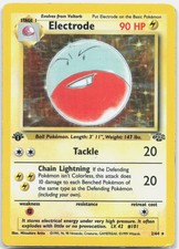 Electrode (2) Holo Rare Jungle JU Lightning Holo 02/64 HP/DMG on eBay
