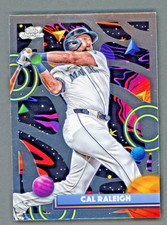 2025 Topps Cosmic Chrome Cal Raleigh Mariners Card #6