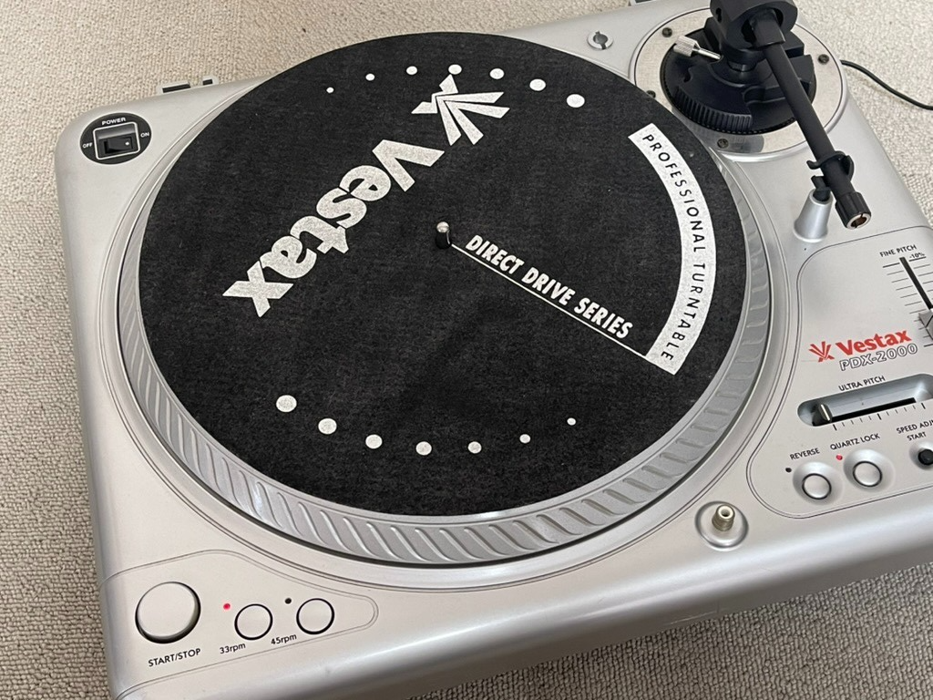 値下げ済みVestax PDX 2000二台セット送料込み Vestax PDX-2000 ターンテーブル 2台セット - メルカリ