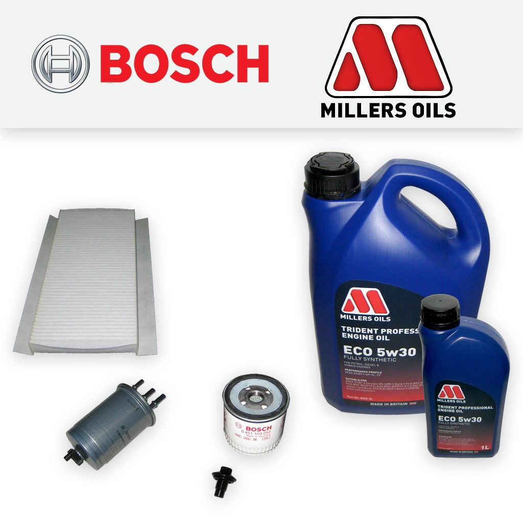 SERVICE KIT for FORD FOCUS MK1 1.8 TDCI OIL FUEL CABIN FILTERS +OIL (2001-2004)