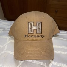 Hornady Tan baseball Cap Hat- One Size 