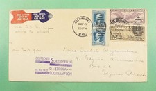 DR WHO 1932 CATAPULT FLIGHT EUROPA SHIP TO SHORE MILWAUKEE WI TO POLAND R28901