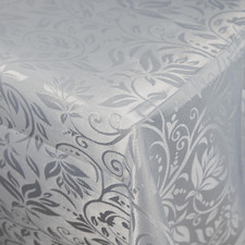 - Tovaglia Jacquard Natalizia - Antimacchia - Copritavolo per Le Feste - in Poli