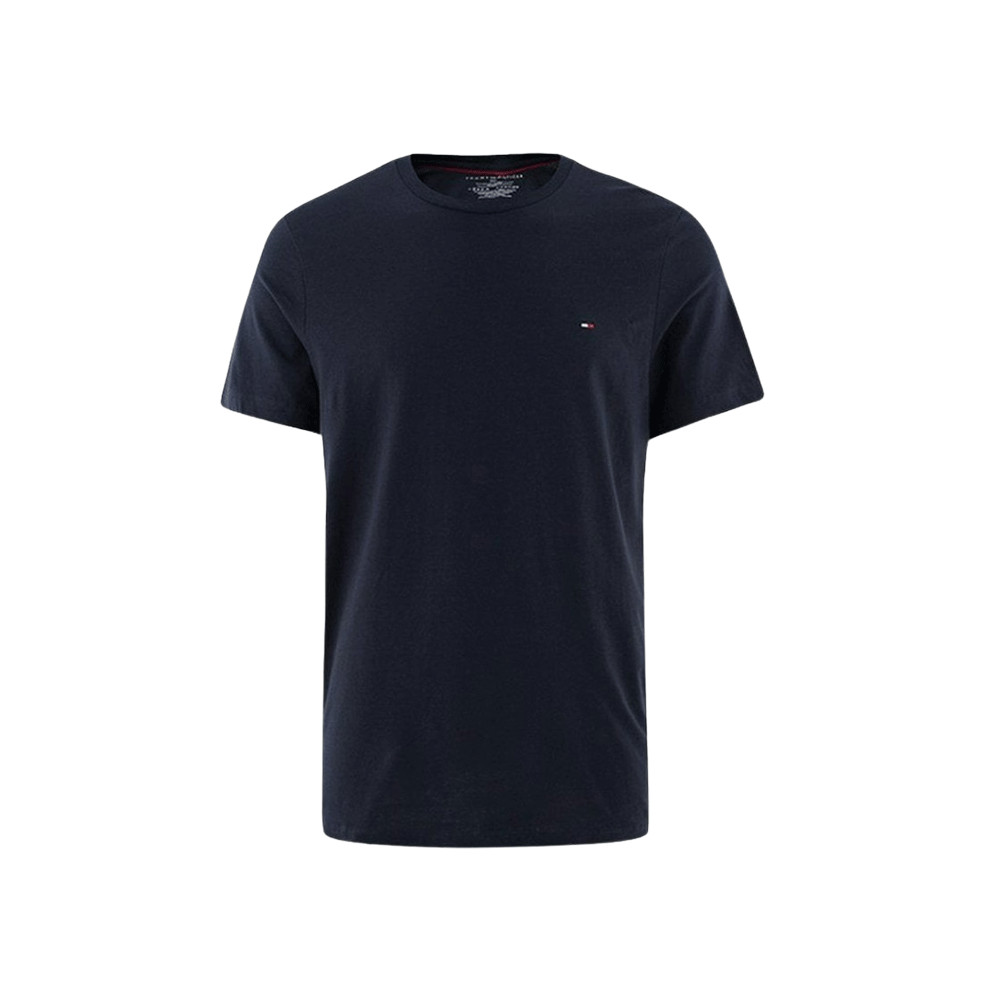 Tommy Hilfiger Dark Navy Core Flag Crew Neck T-Shirt