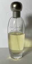 Estee Lauder Eau De Parfum Spray Pleasures I.7 Ounce Bottle Half Full