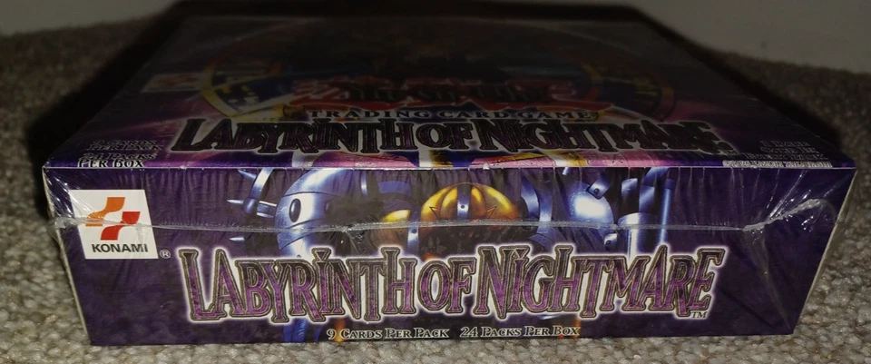 Yugioh Labyrinth of Nightmare Booster Box Factory Sealed 24 Pack - Mint - Image 2 of 4