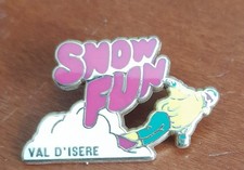 Pin's Snow Fun Val d'Isère Arthus Bertrand