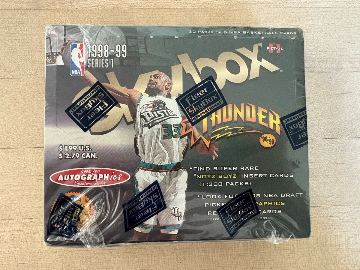1998-99 98/99 Skybox Series 1 Thunder Factory Sealed Box - Kobe