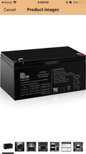 Long Way 12FM7 24V 7Ah Lead-Acid AGM Battery for Ride-On Toy MPN 12FM7