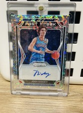 Josh Giddey 2021-22 Panini Prizm Basketball Fast Break Silver Disco RC Auto Card