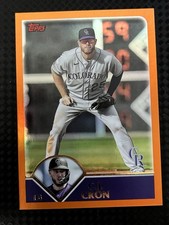 2023 Topps Archives C.J. Cron #297  Orange Foil #01/15