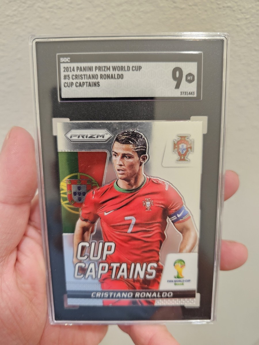 2014 Panini Prizm World Cup - Cup Captains Cristiano Ronaldo #5