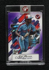 2025 Topps Pristine Purple Pristine Pulsar Refractor 84/99 Tim Raines #143 HOF