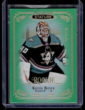 2019-20 Upper Deck Stature Green Kevin Boyle Rookie 060/149 #135
