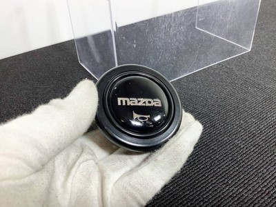 MOMO MAZDA Horn Button Black JDM Miata MX-5 NA NB RX-7 FC3S FD3S