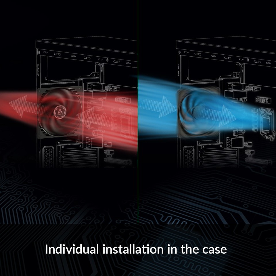 Arctic P12 PWM PST CO Pressure-optimised 120 Mm Fan With PWM PST For Continuous Operationacfan00121a I3565277841