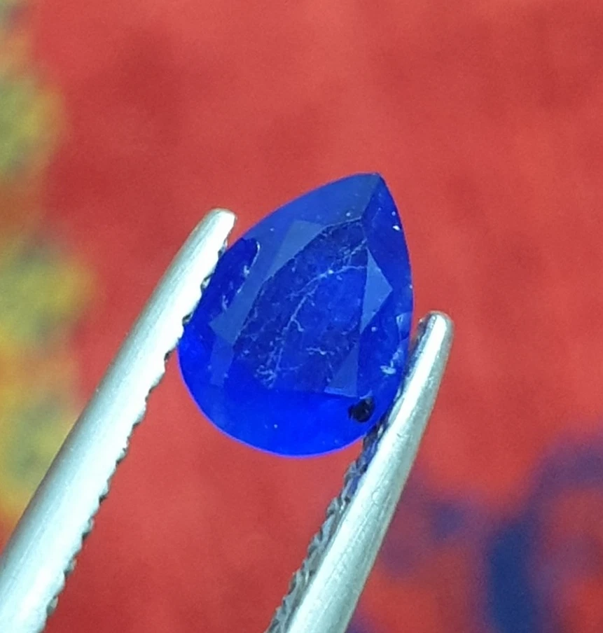 0,37 Crts Extremadamente Raro Azul Real Hauyne Cristal Calidad Gema de Badakshan Foto 4 de 4