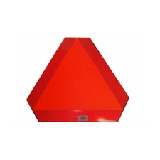 SMV 1P-CH "Slow Moving Vehicle" Emblem, Poly-Styrene Backing - Quantity 12