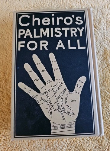 Cheiros Palmistry For All 1916 Hardcover 8th Ed. 1924 Putnam Sons Rare Antique - Picture 4 of 15
