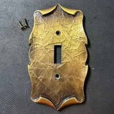 Amerock Carriage House - Single Switch Plate Antique Brass W/SCREWS