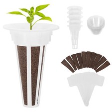 1 Set Hydroponic Growing Kit Soilless Planting Pots Grow Basket and Insulation 9.35 per sponge