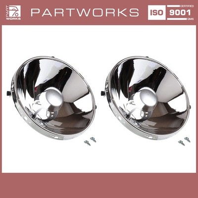 2x reflector headlights for Porsche 911 F/G 930 964 without LWR