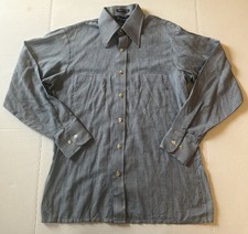 Vintage 80  s 90  s Van Heusen Men  s Long Sleeve Collared Dress Shirt - Size M